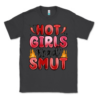 Smoke hot girls read smut Classic Tee - MaliasSmallBusiness