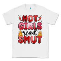 White hot girls read smut Classic Tee - MaliasSmallBusiness