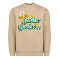 Mushroom scatter kindness Heavyweight Sweatshirt - NancyCooperArtShop