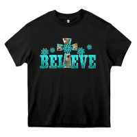 Black western turquoise's gemstones cross believe Heavy Core Tee - BarkalooDesign