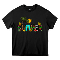 Black summer Heavy Core Tee - CowhideDigitalArt