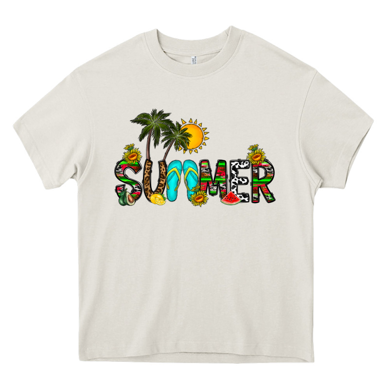 Summer Heavy Core Tee by CowhideDigitalArt | Teevron