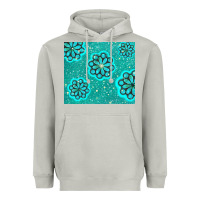 Moon Dust glitter turquoise Heavyweight Hoodie - TumblerDesignByShophia
