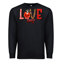 Black Love bug Premium Sweatshirt - HowdyJamesFarm