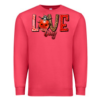 Cardinal Love bug Premium Sweatshirt - HowdyJamesFarm