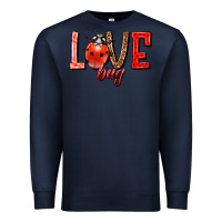 Navy Love bug Premium Sweatshirt - HowdyJamesFarm