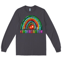 Smoke rainbow kindergarten Long Sleeve Tee - NancyCooperArtShop