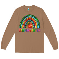 Toasted Coconut rainbow kindergarten Long Sleeve Tee - NancyCooperArtShop