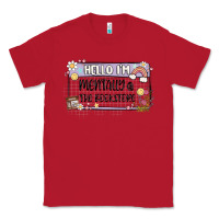 Red hello im mentally at the bookstore Classic Tee - MaliasSmallBusiness