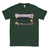 Sports Green hello im mentally at the bookstore Classic Tee - MaliasSmallBusiness