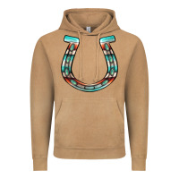 Vintage Camel serape turquoise horseshoe Vintage Hoodie - Jasminsmagicworld