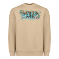 Mushroom river life Heavyweight Sweatshirt - NancyCooperArtShop