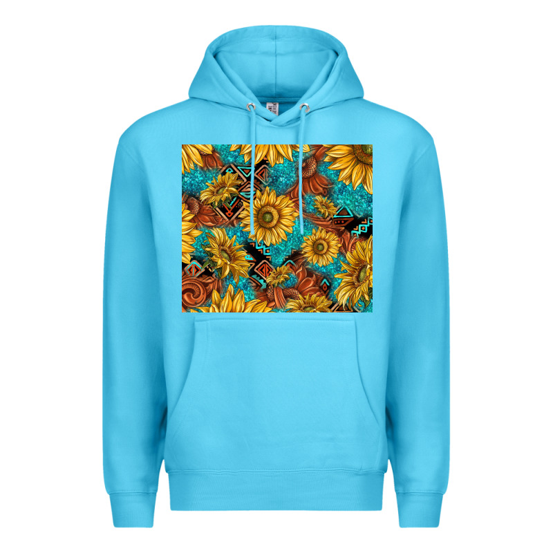 Rustic Sunflowers Premium Hoodie by TumblerDesignByShophia | Teevron