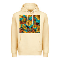 Pina Colada rustic sunflowers Premium Hoodie - TumblerDesignByShophia