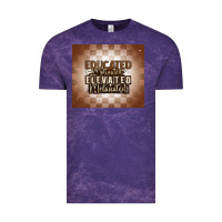 Cloud Purple educated motivated elevated melanated Vintage Tee - MaliasSmallBusiness