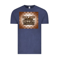 Vintage Denim educated motivated elevated melanated Vintage Tee - MaliasSmallBusiness