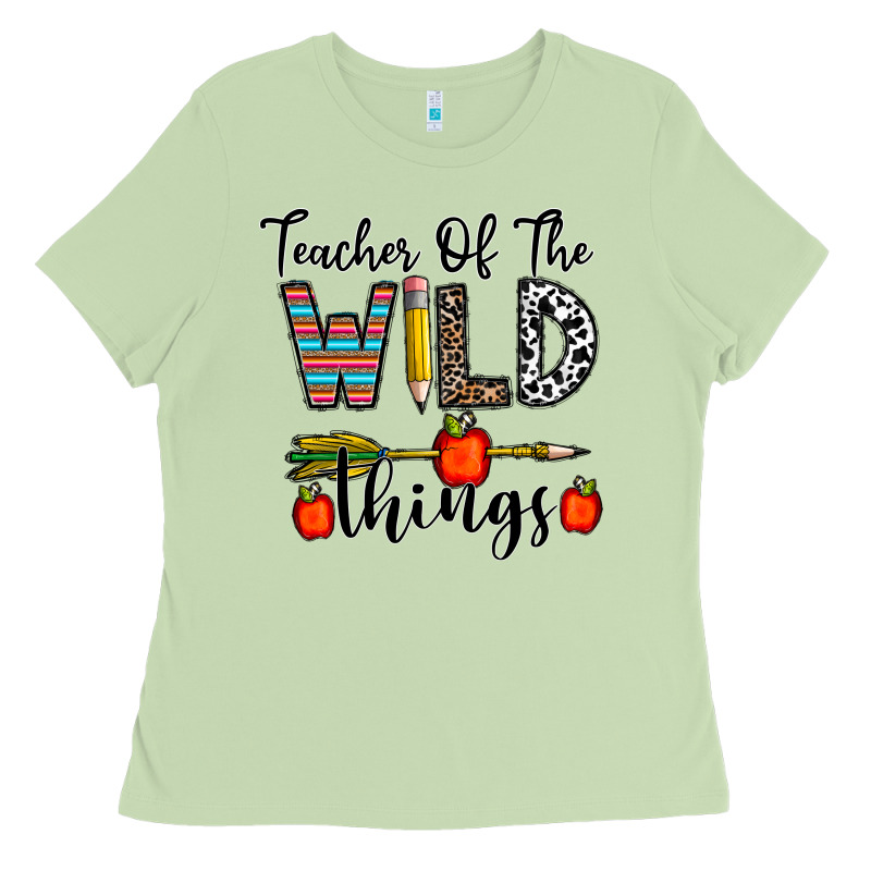 Teacher Of The Wild Things Ladies Tee by CowhideDigitalArt | Teevron