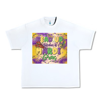 White bead up bitches it's mardi gras Urban Heavy Tee - MaliasSmallBusiness