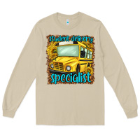 Mushroom student delivery specialist Long Sleeve Tee - NancyCooperArtShop