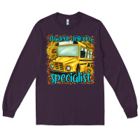 Plum student delivery specialist Long Sleeve Tee - NancyCooperArtShop