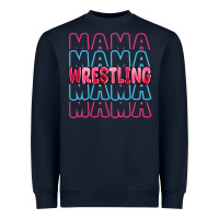Navy wrestling mama Heavyweight Sweatshirt - MaliasSmallBusiness