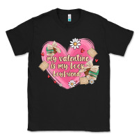 Black my valentine is my look boyfriend Classic Tee - MaliasSmallBusiness