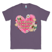Lavender my valentine is my look boyfriend Classic Tee - MaliasSmallBusiness