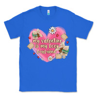True Royal my valentine is my look boyfriend Classic Tee - MaliasSmallBusiness