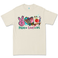 Bone peace love art   ado Premium Tee - AdoDesignShop