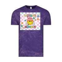 Cloud Purple a little bit dramatic retro Vintage Tee - MaliasSmallBusiness
