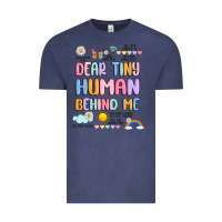 Vintage Denim dear tiny human behind me Vintage Tee - JahusDesignShop