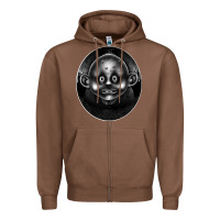 Chestnut Surrealizm Zipper Hoodie - Bettercallsaul