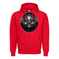 Red Surrealizm Zipper Hoodie - Bettercallsaul