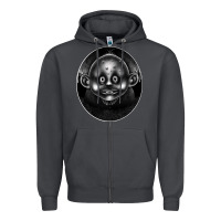Smoke Surrealizm Zipper Hoodie - Bettercallsaul