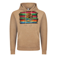 Vintage Coffee serape leopard mexican flag Vintage Hoodie - Jasminsmagicworld