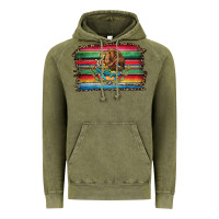 Vintage Olive serape leopard mexican flag Vintage Hoodie - Jasminsmagicworld