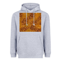 Heather Grey glitter cowhide Heavyweight Hoodie - TumblerDesignByShophia