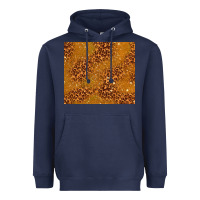 Navy glitter cowhide Heavyweight Hoodie - TumblerDesignByShophia