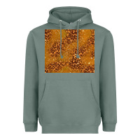 Sage glitter cowhide Heavyweight Hoodie - TumblerDesignByShophia