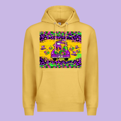 Mardi Gras Truck Tumbler Premium Hoodie Designed By Jahusdesignshop