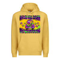 Antique Gold mardi gras truck tumbler Premium Hoodie - JahusDesignShop