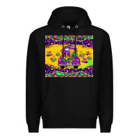 Black mardi gras truck tumbler Premium Hoodie - JahusDesignShop