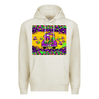 Oatmeal Heather mardi gras truck tumbler Premium Hoodie - JahusDesignShop