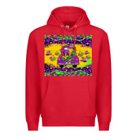 Red mardi gras truck tumbler Premium Hoodie - JahusDesignShop