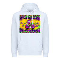 White mardi gras truck tumbler Premium Hoodie - JahusDesignShop