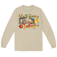Mushroom yall gonna learn today Long Sleeve Tee - NancyCooperArtShop