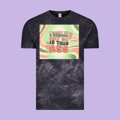 I Might Be A Handful But So Is This Ass Vintage Tee Designed By Maliassmallbusiness