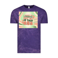 Cloud Purple i might be a handful but so is this ass Vintage Tee - MaliasSmallBusiness