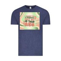 Vintage Denim i might be a handful but so is this ass Vintage Tee - MaliasSmallBusiness
