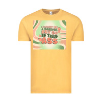 Vintage Mustard i might be a handful but so is this ass Vintage Tee - MaliasSmallBusiness